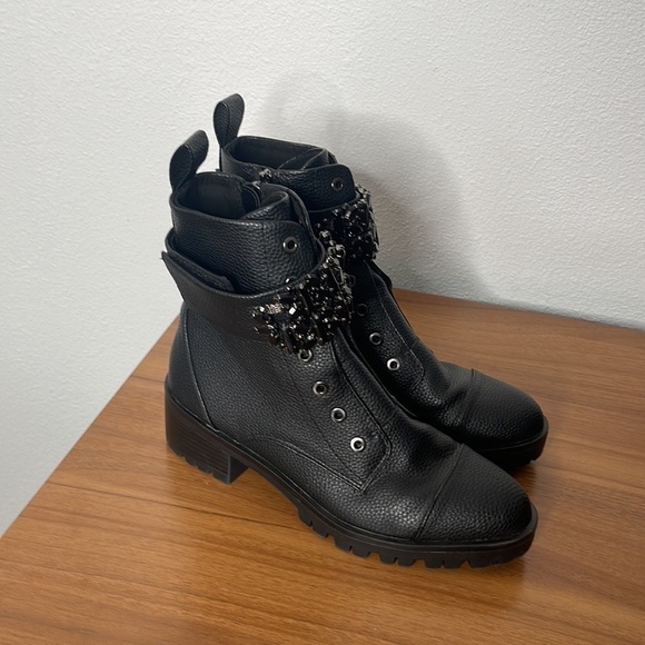 Nwt KARL LAGERFELD Paris Boots Size 7.5 - Picture 3 of 13
